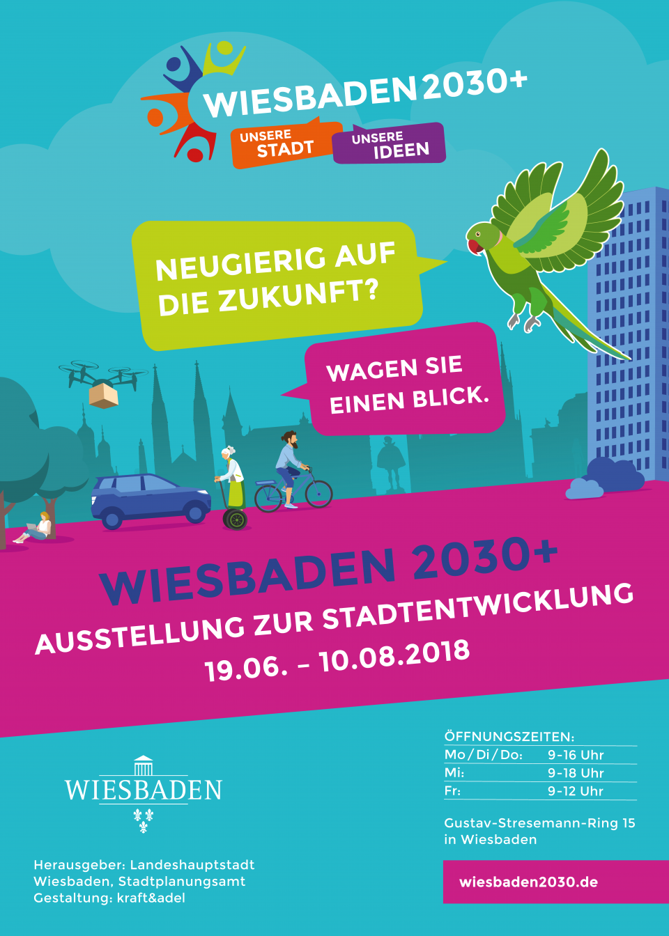 Ausstellung Zum Integrierten Stadtentwicklungskonzept Wiesbaden 2030 ...